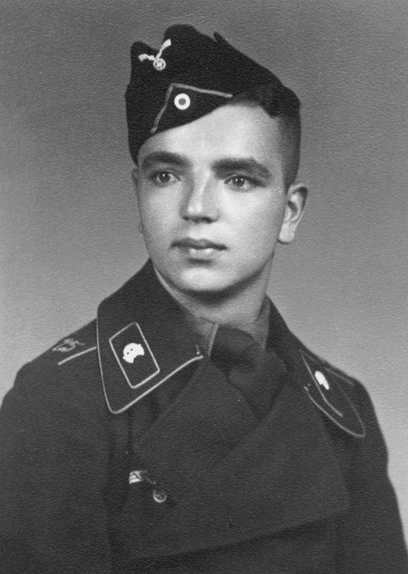 Walter Großmann als Soldat, Panzerfahrer